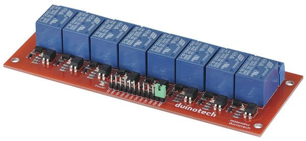 Duinotech Arduino Compatible 8 Channel Relay Board - BNR Industrial