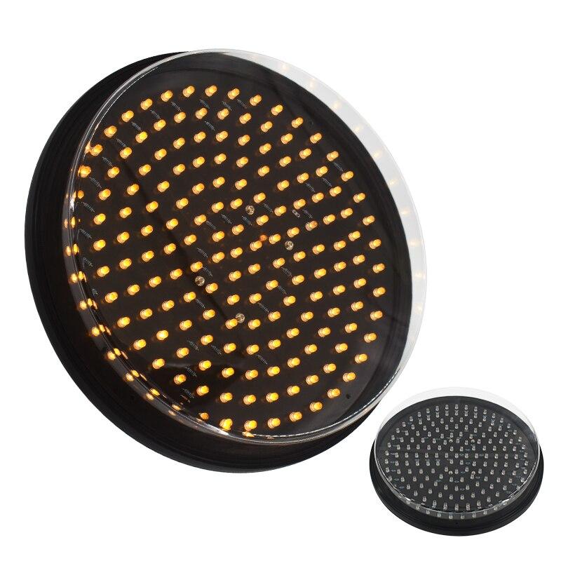 BNR 300mm Aspect Traffic Light Modules Traffic Light BNR Yellow 12-24VDC - BNR Industrial Automation