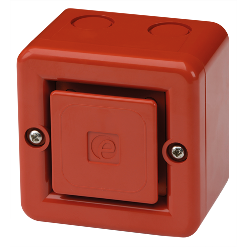 E2S SONF1 Sounder Sounder E2S Red 10-30VDC - BNR Industrial Automation