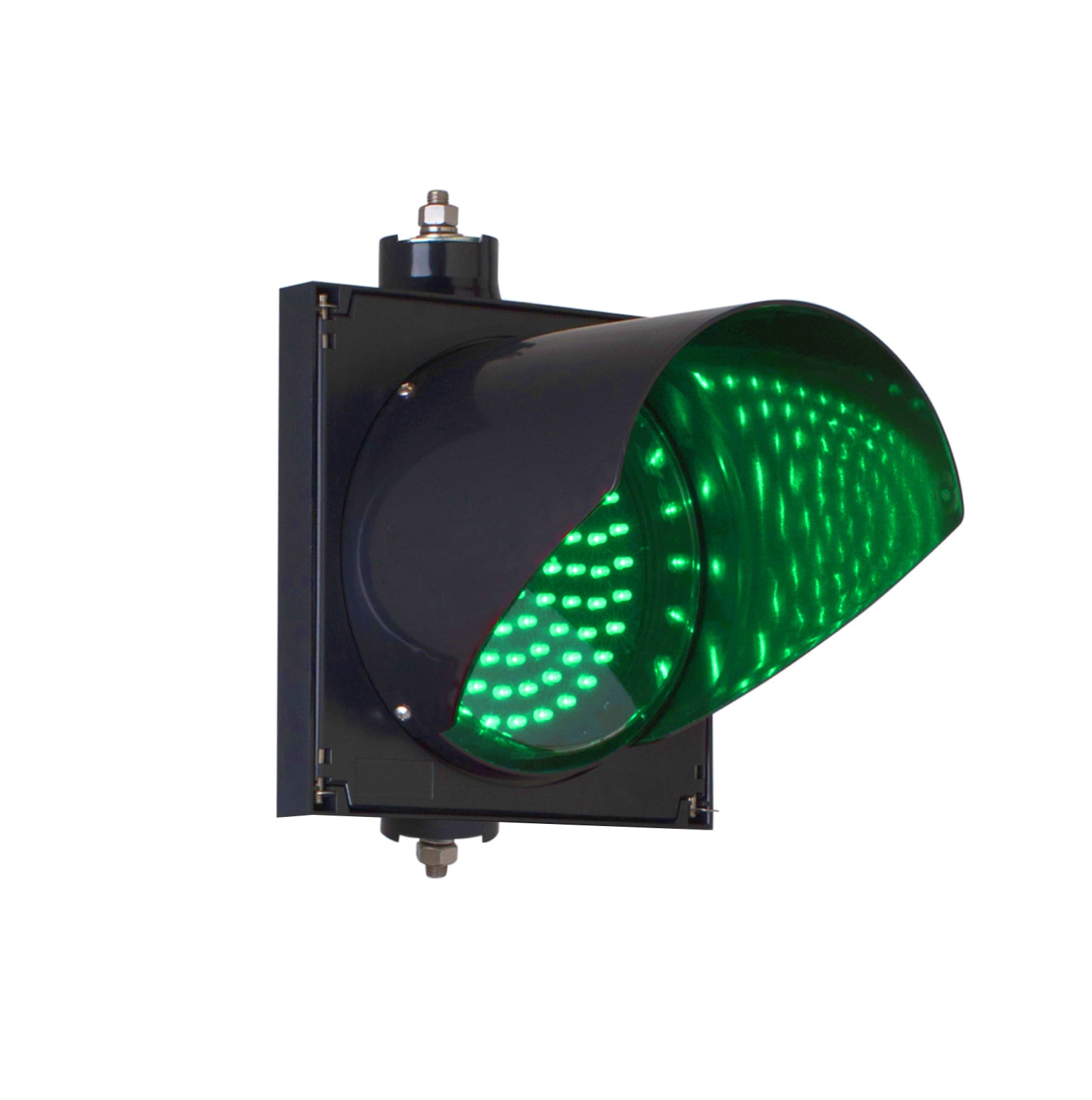 BNR BNR Single Aspect 200mm LED Traffic Light 12-24VDC or 85-265VAC - Arrows and Colours, Flasher Module Options - BNR Industrial