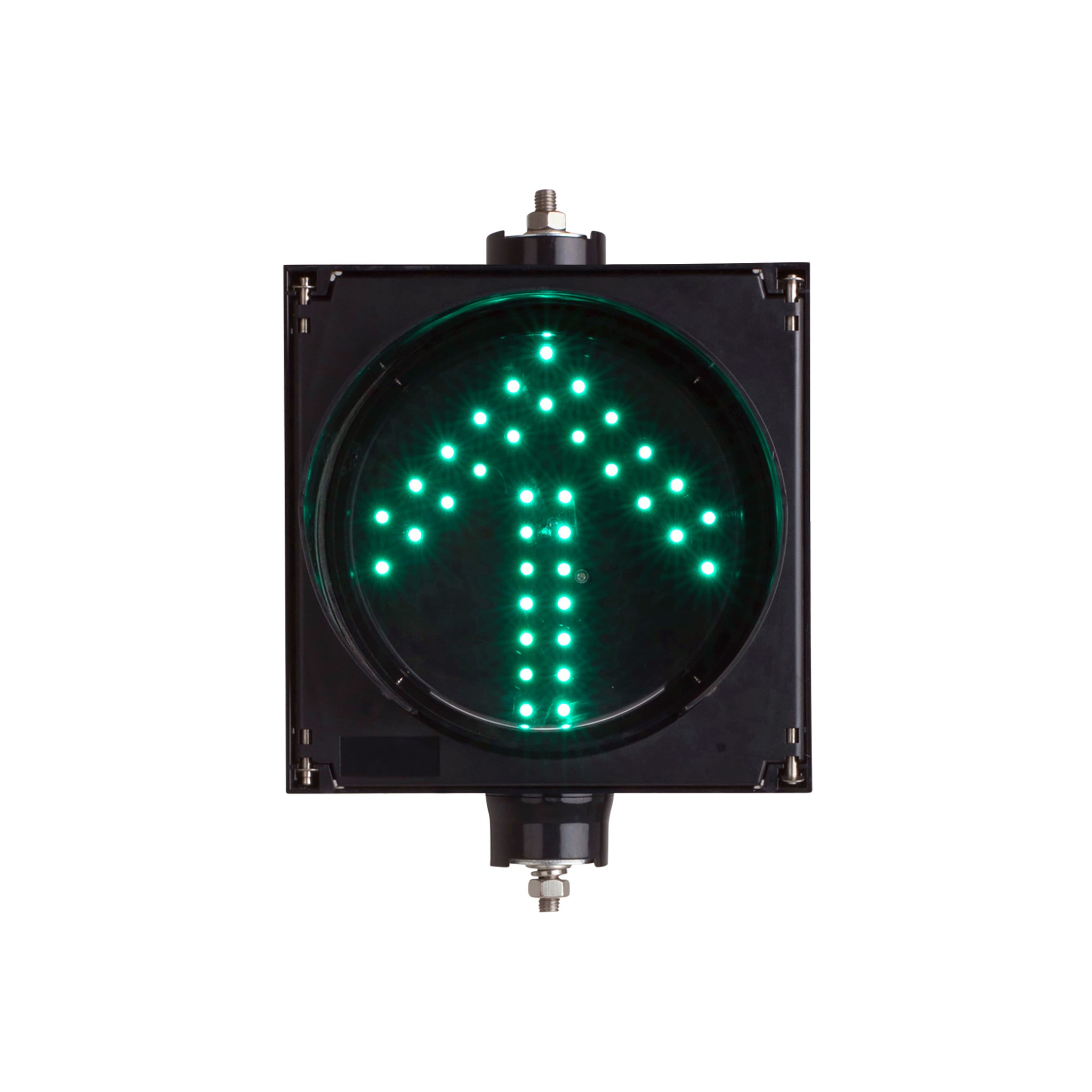 BNR BNR Single Aspect 200mm LED Traffic Light 12-24VDC or 85-265VAC - Arrows and Colours, Flasher Module Options - BNR Industrial