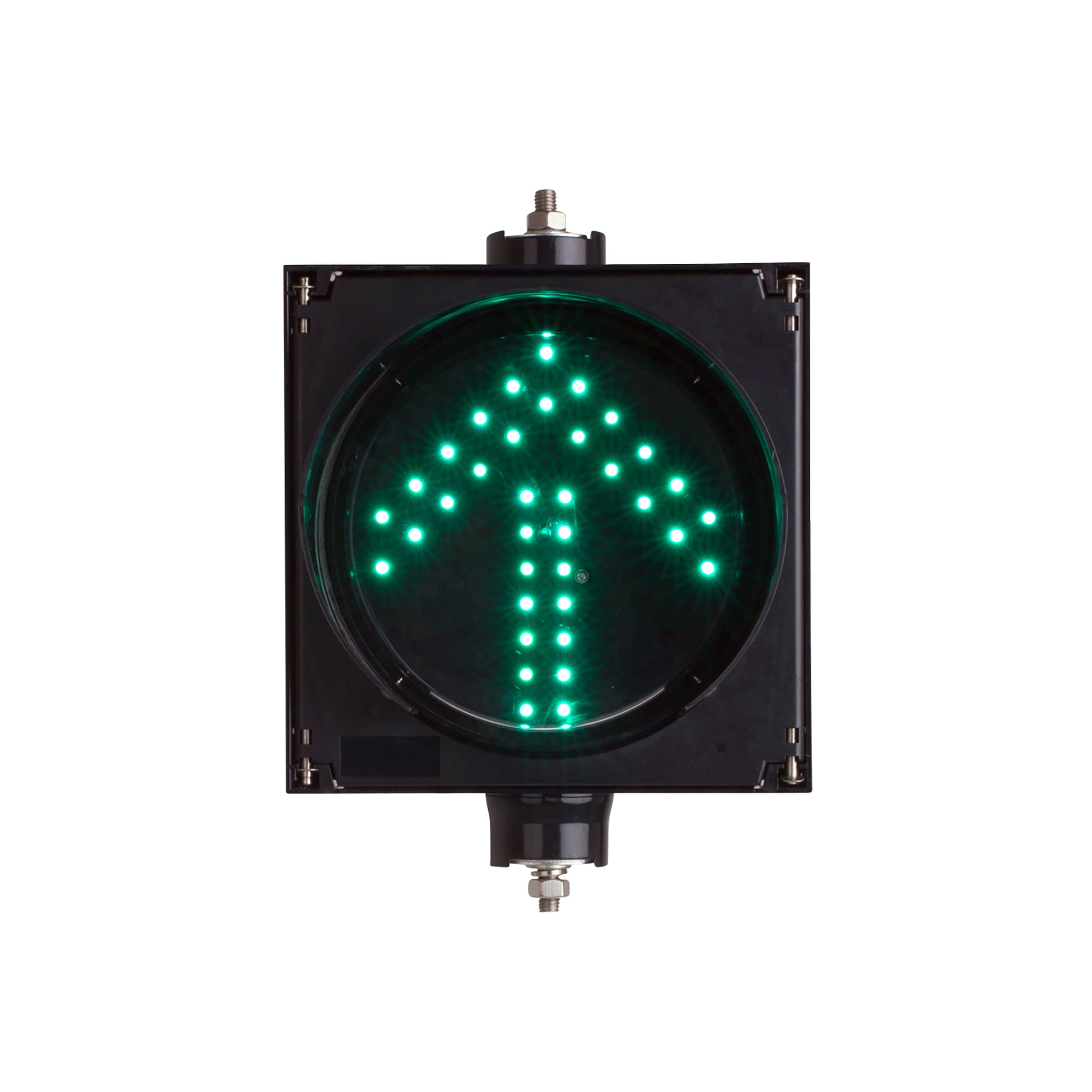 BNR Single Aspect 200mm Lane Control LED Traffic Light IP55 12-24VDC or 85-265VAC - Red X and Green Arrow Combination Traffic Light BNR - BNR Industrial Automation