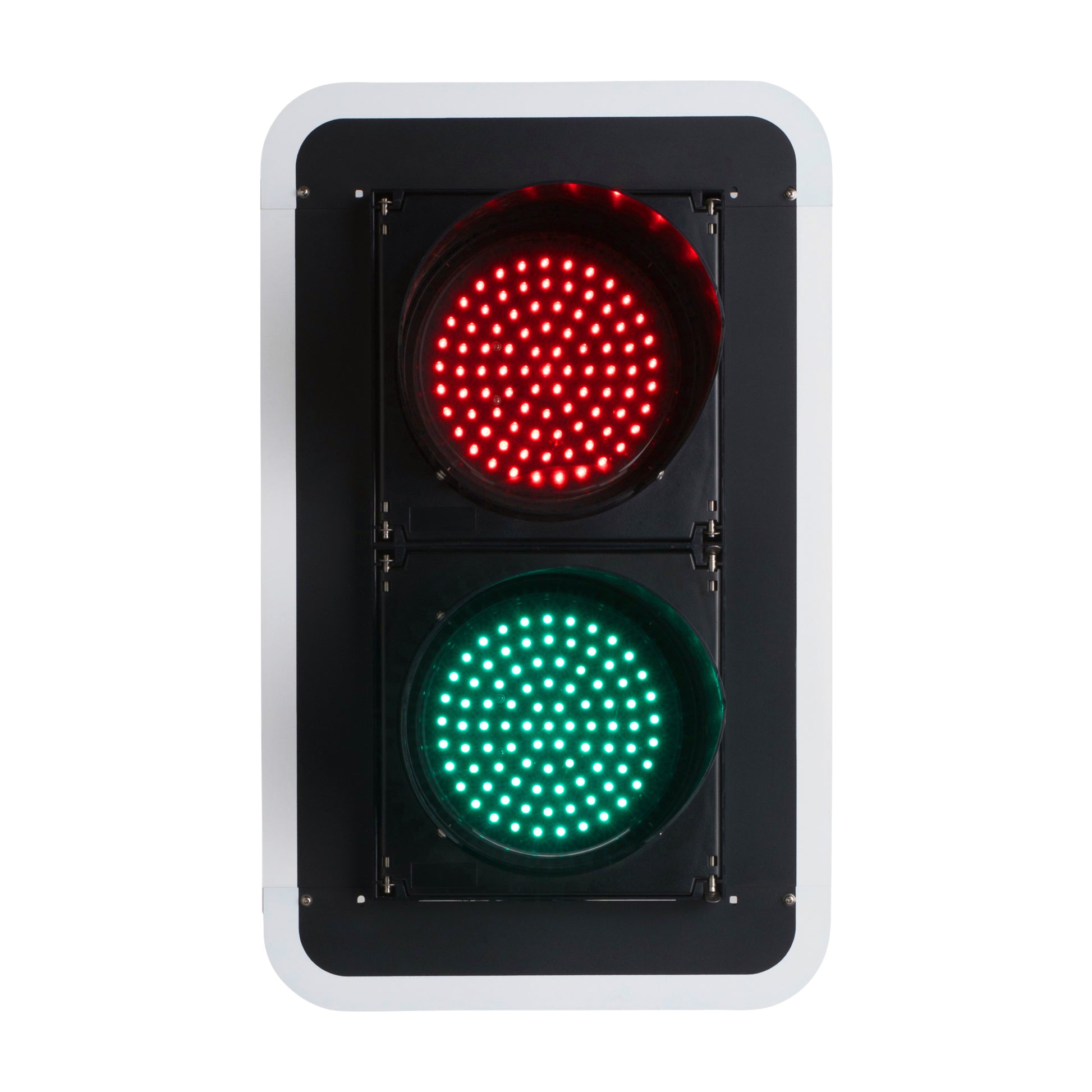 BNR 2 Aspect 200mm LED Traffic Lights 12-24VDC or 85-265VAC - Arrows and Colours Traffic Light BNR - BNR Industrial Automation