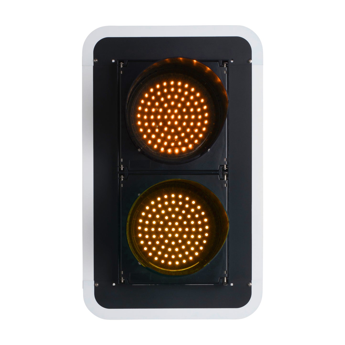 BNR 2 Aspect 200mm Wig-Wag LED Traffic Lights 12-24VDC or 110-240VAC Traffic Light BNR - BNR Industrial Automation