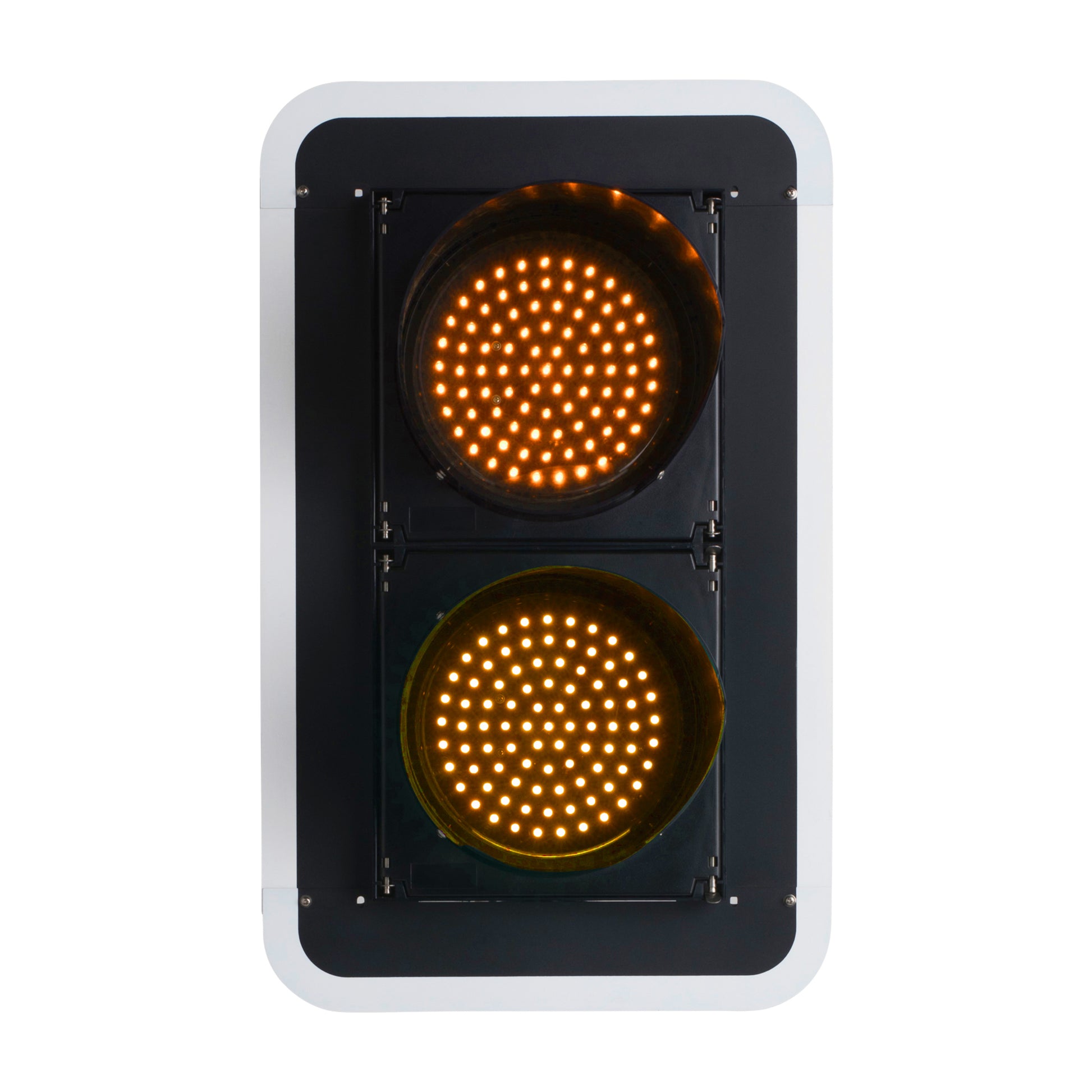 BNR 2 Aspect 200mm Wig-Wag LED Traffic Lights 12-24VDC or 110-240VAC Traffic Light BNR - BNR Industrial Automation