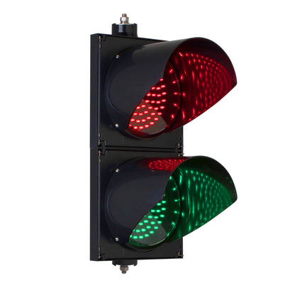 BNR 2 Aspect 200mm LED Traffic Lights 12-24VDC or 85-265VAC - Arrows and Colours Traffic Light BNR 12-24VDC Without Target Board - BNR Industrial Automation