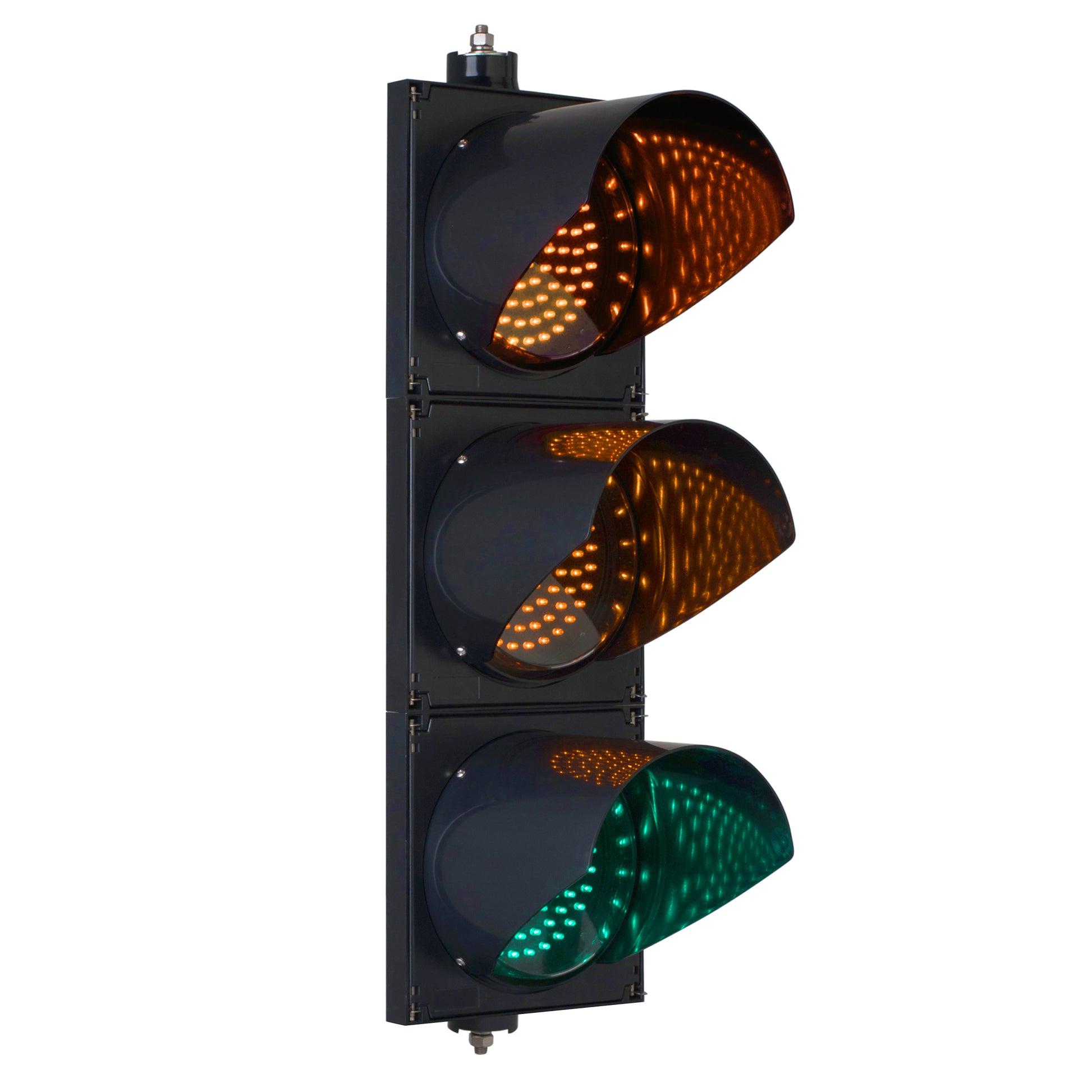 BNR 3 Aspect 200mm LED Traffic Lights 12-24VDC or 85-265VAC - Arrows and Colours Traffic Light BNR - BNR Industrial Automation