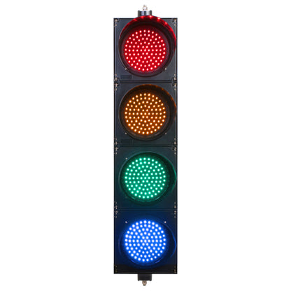 BNR 4 Aspect 200mm LED Traffic Lights 12-24VDC or 85-265VAC - Arrows and Colours Traffic Light BNR - BNR Industrial Automation