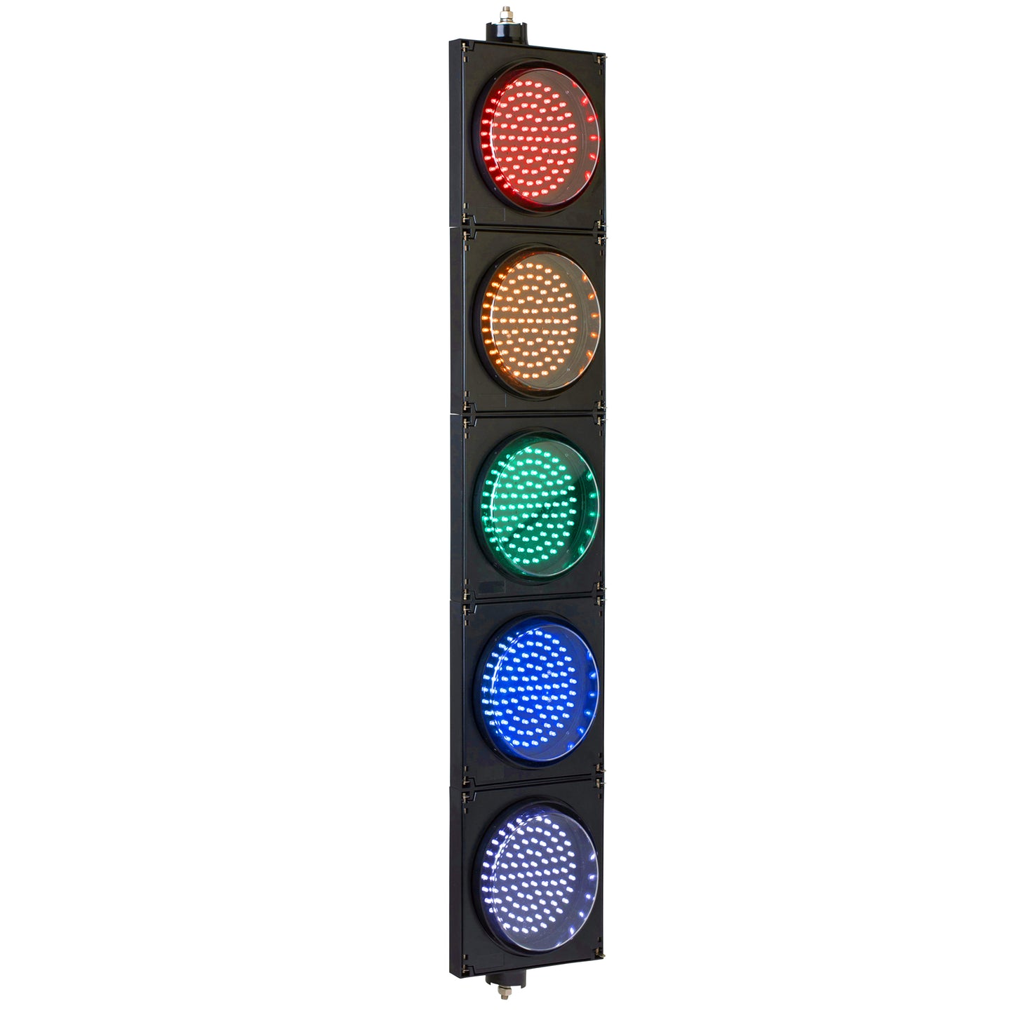 BNR 5 Aspect 200mm LED Traffic Lights 12-24VDC or 85-265VAC - Arrows and Colours Traffic Light BNR - BNR Industrial Automation