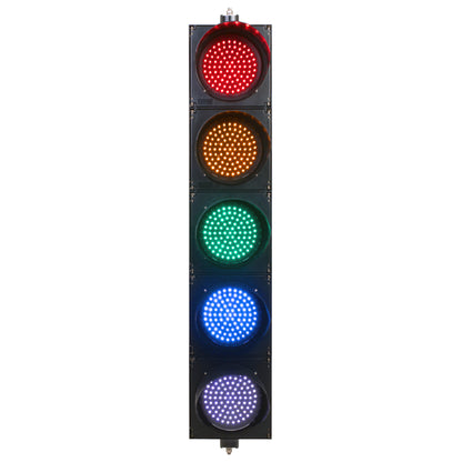 BNR 5 Aspect 200mm LED Traffic Lights 12-24VDC or 85-265VAC - Arrows and Colours Traffic Light BNR - BNR Industrial Automation