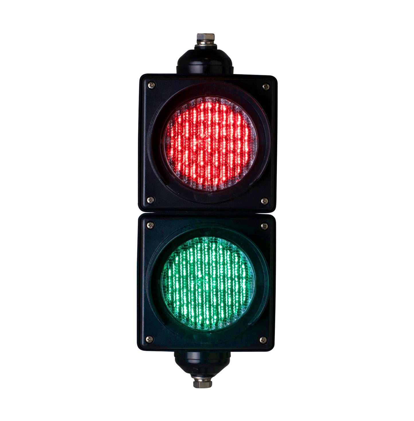 BNR 2 Aspect 100mm LED Traffic Lights 12-24VDC or 85-265VAC Traffic Light BNR - BNR Industrial Automation