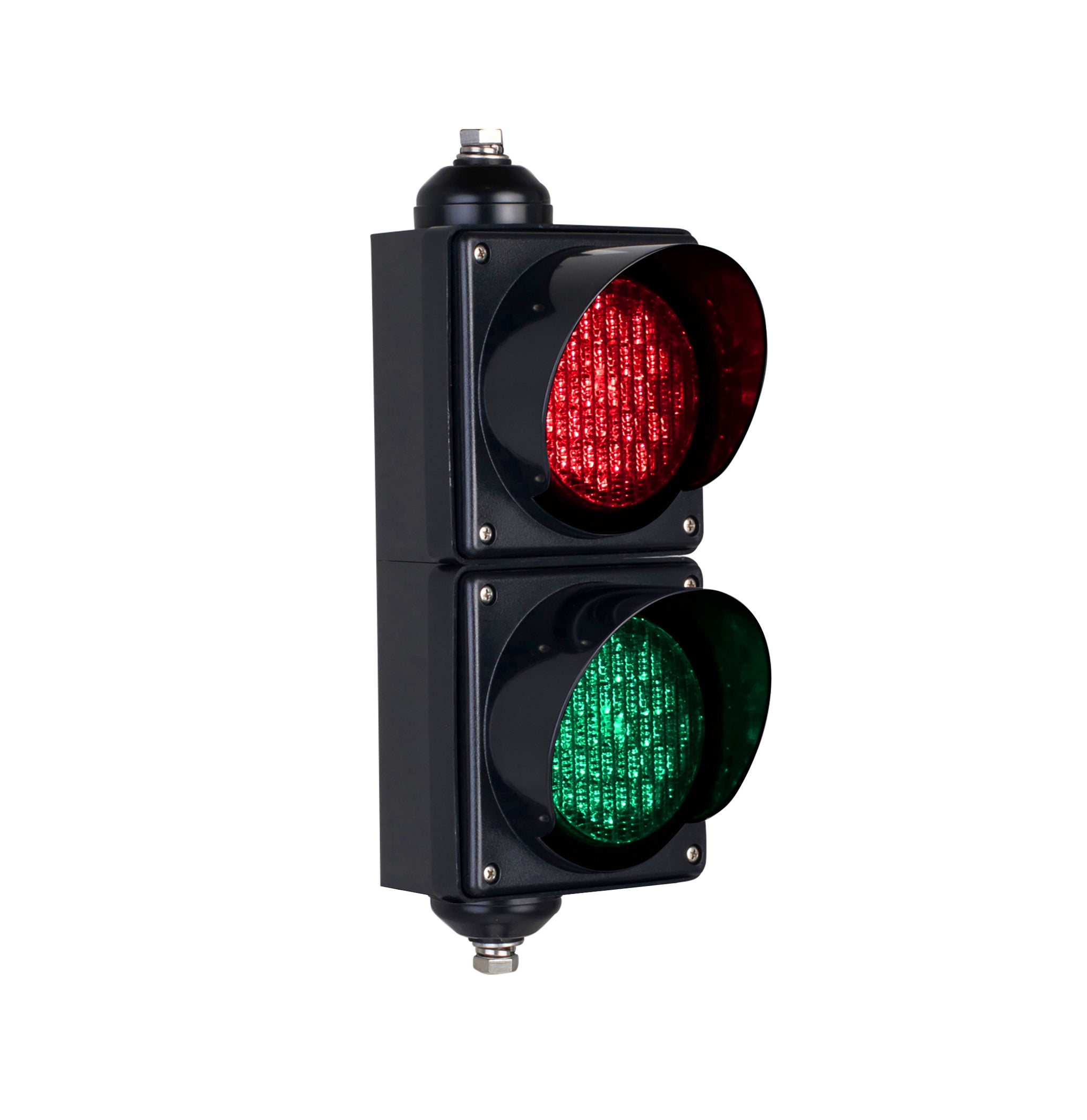 BNR BNR 2 Aspect 100mm LED Traffic Lights 12-24VDC or 85-265VAC - BNR Industrial