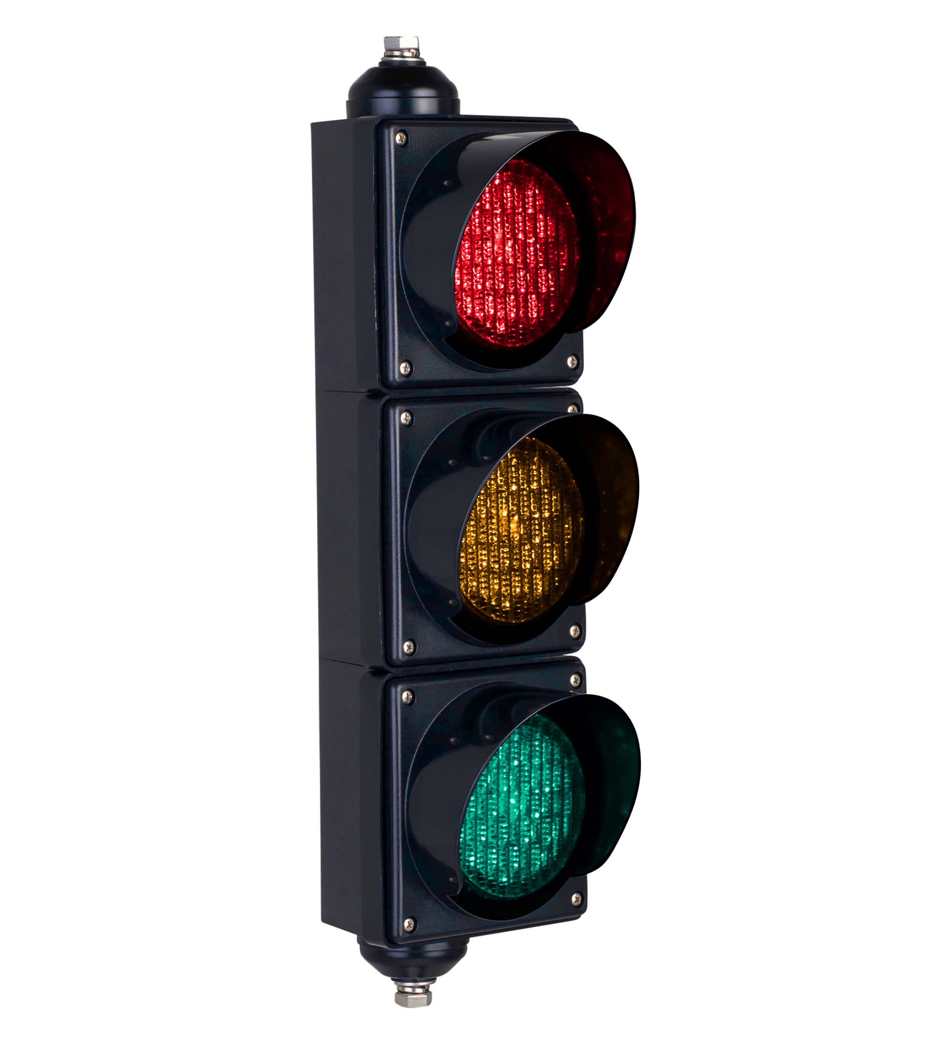 BNR 3 Aspect 100mm LED Traffic Lights 12-24VDC or 85-265VAC Traffic Light BNR - BNR Industrial Automation