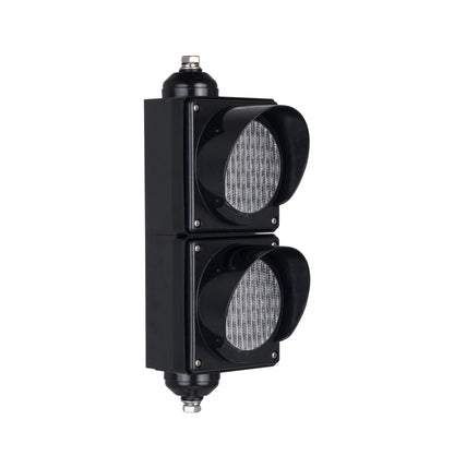 BNR 2 Aspect 100mm LED Traffic Lights 12-24VDC or 85-265VAC Traffic Light BNR - BNR Industrial Automation