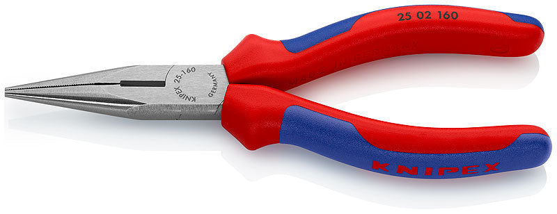 KNIPEX KNIPEX Snipe Nose Side Cutting Pliers 160mm - 25 02 160 - BNR Industrial