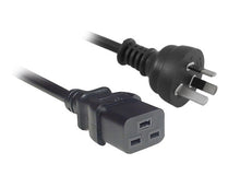 15A IEC-C19 POWER LEAD - 1.0, 2.0, 3.0, 5.0m Cable BNR - BNR Industrial Automation