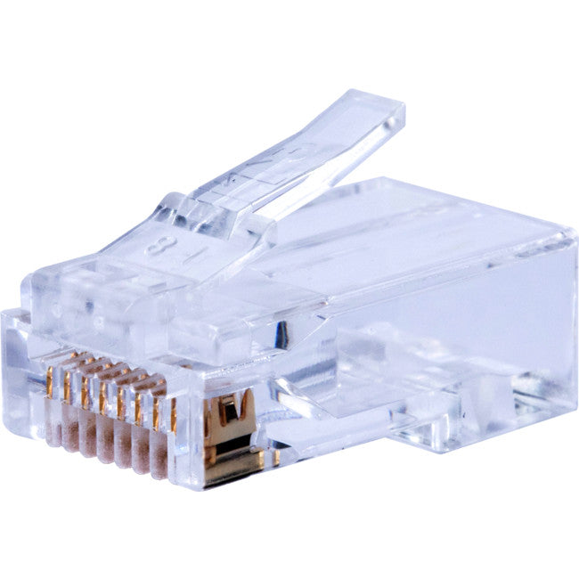 RJ45 CAT6A SOLID SNAP PLUG 1.1 to 1.15mm Conductor Size - 50 Pack Network Cables T3 Innovation - BNR Industrial Automation