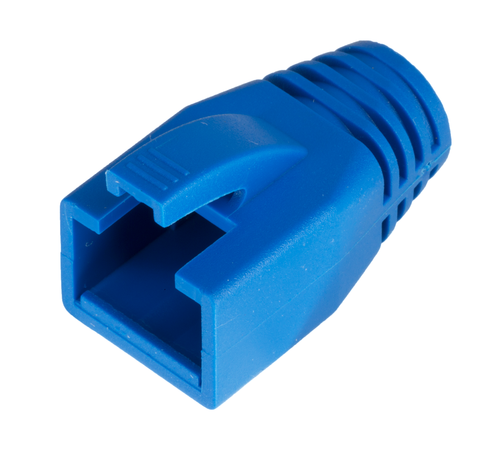 BNR Blue RJ45 Rubber Boot Cable Protector - 100 Pack - BNR Industrial