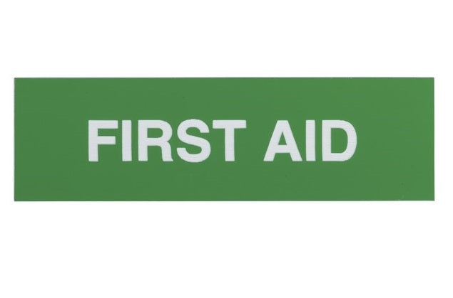 BNR Adhesive First Aid Sign - 100x30mm - BNR Industrial
