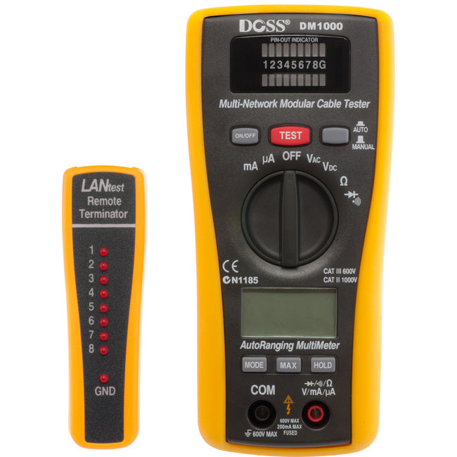 Network Multimeter 2 in 1 Network Cable Tester and Digital Multimeter – BNR Industrial ...