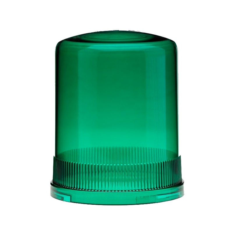 MOFLASH Large Lens Covers for 88, 98, 201-200, 401-400 and 501-500 Series Beacons MOFLASH Green - BNR Industrial Automation