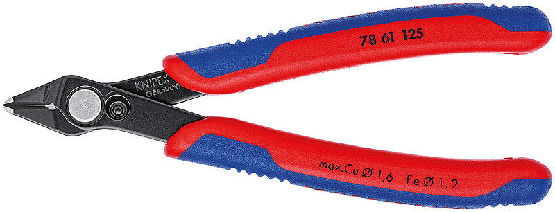 KNIPEX Precision Electronic Super Knips® Side Cutters - 78 61 125 Tools KNIPEX - BNR Industrial Automation