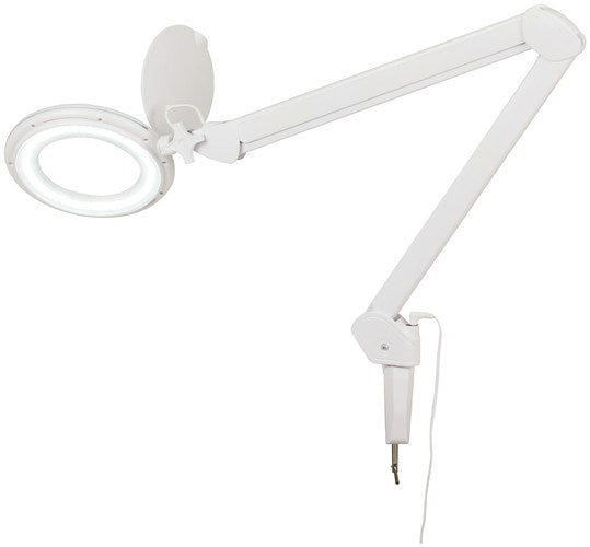 Duratech Desk Mount LED Laboratory Magnifier Lamp - 3 Dioptre - BNR Industrial