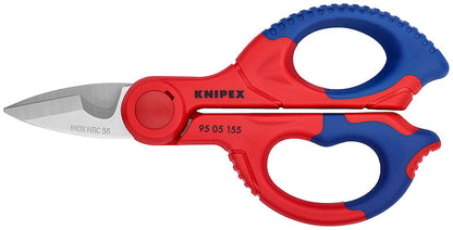 Knipex 155mm Electricians Shears - 95 05 155 SB KNIPEX - BNR Industrial Automation