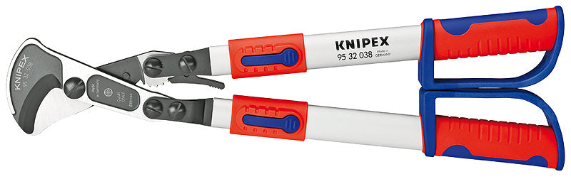 KNIPEX KNIPEX Cable Shears Ratchet Action with telescopic handles - 95 32 038 - BNR Industrial