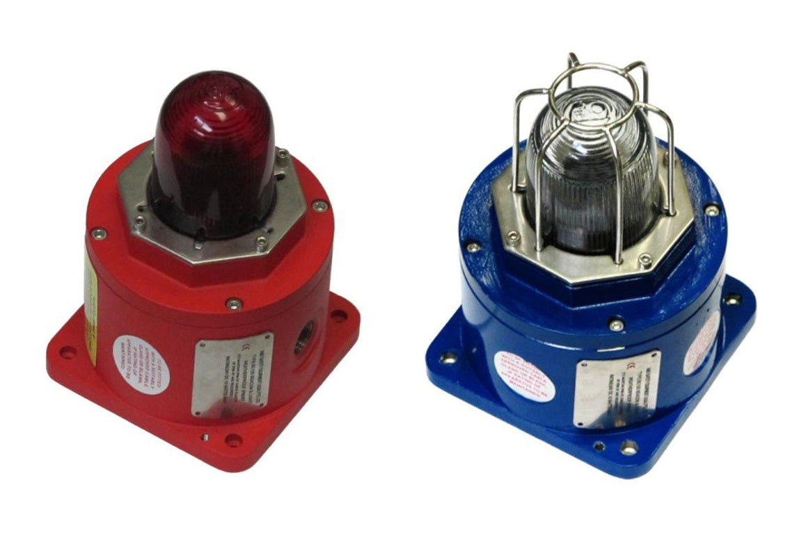 MOFLASH MOFLASH IECEx Hazardous Area BC125 Series Stainless Steel EXD Beacon - Xenon - BNR Industrial