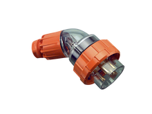 CLIPSAL 56PA450 Angled Plug Top 50A 4 Round Pin Industrial Plug Tops Clipsal - BNR Industrial Automation