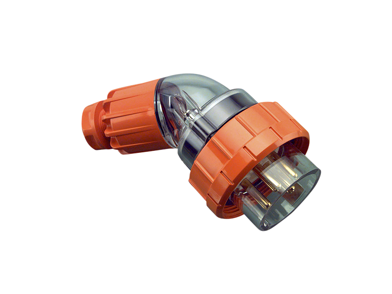 CLIPSAL 56PA532 Angled Plug Top 32A 5 Round Pin Industrial Plug Tops Clipsal - BNR Industrial Automation