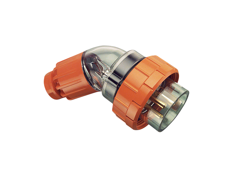 CLIPSAL 56PA332 Angled Plug Top 32A 3 Round Pin Industrial Plug Tops Clipsal - BNR Industrial Automation