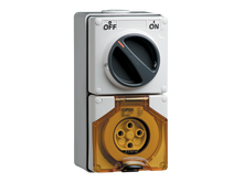 CLIPSAL 56C420 4P 20A Switch Socket Outlets Switched Socket Outlet Clipsal - BNR Industrial Automation