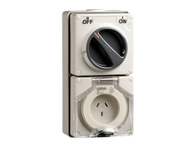 CLIPSAL 56C310 3P 10A Switch Socket Outlets Switched Socket Outlet Clipsal - BNR Industrial Automation