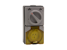 CLIPSAL 56C315 3P 15A Switch Socket Outlets Switched Socket Outlet Clipsal - BNR Industrial Automation