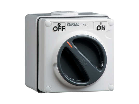 CLIPSAL 56SW110 1 Gang 10A 250VAC Surface Switch Surface Switch Clipsal - BNR Industrial Automation