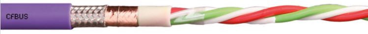 igus igus Chainflex CFBUS - TPE BUS Cable, Oil and Bio-Oil Resistant, Shielded - BNR Industrial