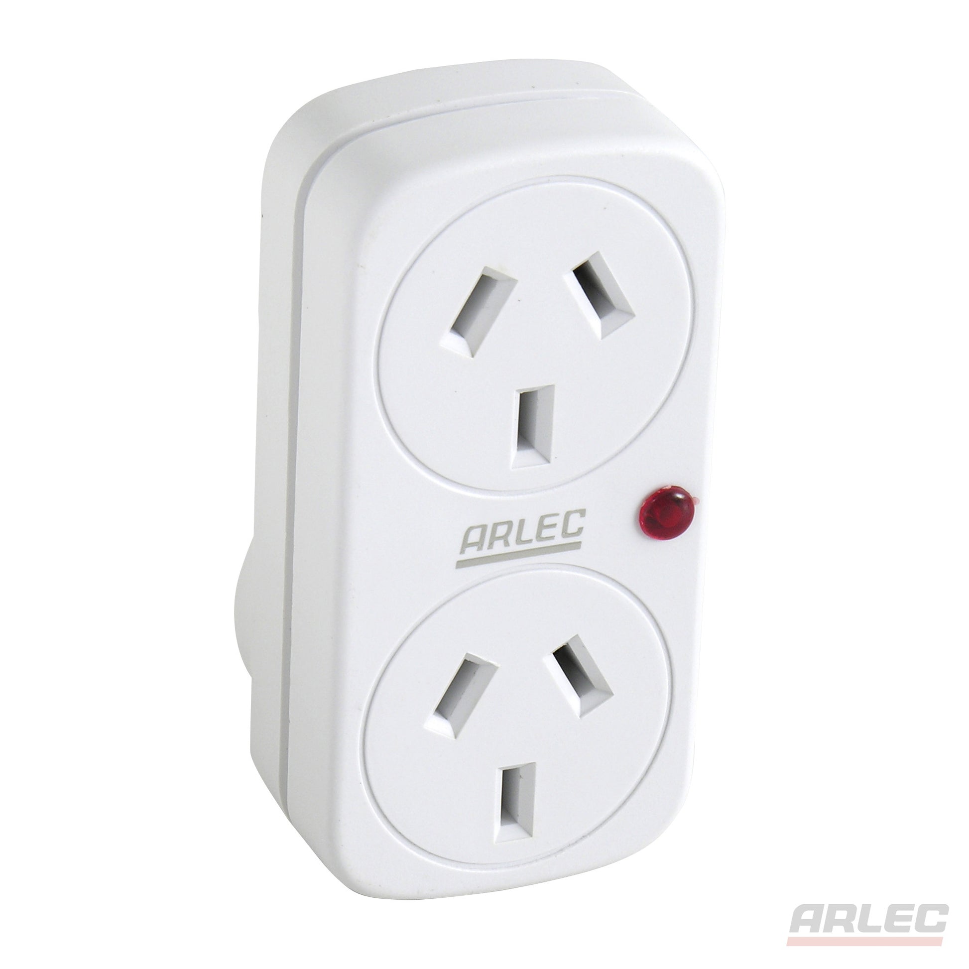 ARLEC Surge Protected Double Adaptor - DA11 Power Board Arlec - BNR Industrial Automation