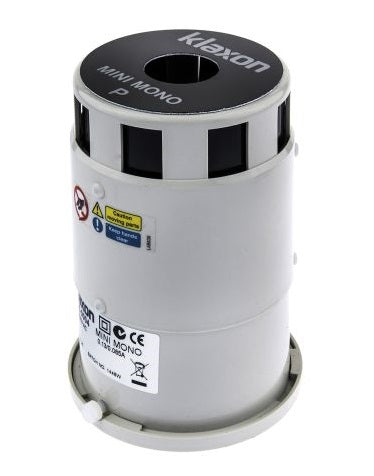 Klaxon Mini Mono P Motorised Siren Beacon Klaxon - BNR Industrial Automation