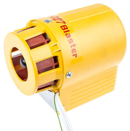 Klaxon Master Blaster 127, 230VAC with 12VDC Relay Trigger Siren Klaxon - BNR Industrial Automation