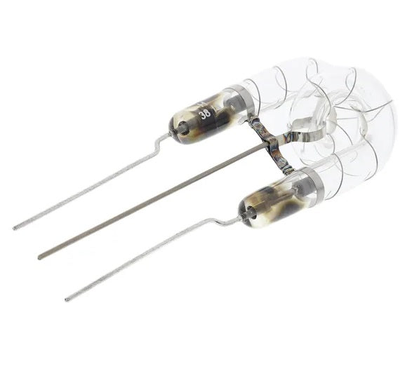 MOFLASH X501-500 Series 24J Xenon Lamp Clear Tube Replacement, 3-Point DIN 10-240V Beacons MOFLASH - BNR Industrial Automation