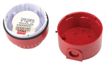 EATON Solista Red 32 Tone Electronic Sounder/Beacon Siren EATON - BNR Industrial Automation