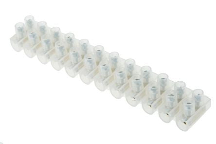 HellermannTyton CS15NT Terminal Strip 15A - 10 Pack HellermannTyton - BNR Industrial Automation