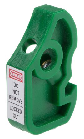 Miniature Circuit Breaker Lockout Device Electrical Safety RS Pro Green - BNR Industrial Automation