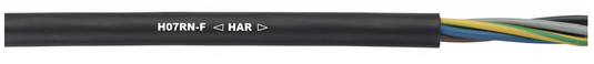 RALOS H07RN-F 450/750V Rubber Flexible Multicore and Singlecore Cable, Harmonised, Weather, UV and Oil Resistant, Submersible to 500 meters Cable TFKable - BNR Industrial Automation