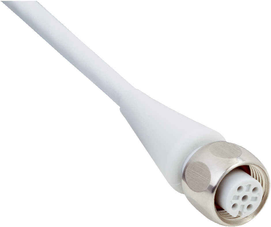 SICK M12 PP Sensor Lead Cable for Hygienic and Washdown Zones Sensors SICK - BNR Industrial Automation