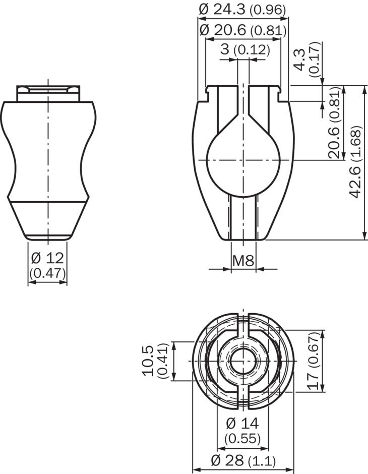 SICK BEF-KHS-K01 Mounting Plate for Ultrasonic Sensors Sensors SICK - BNR Industrial Automation