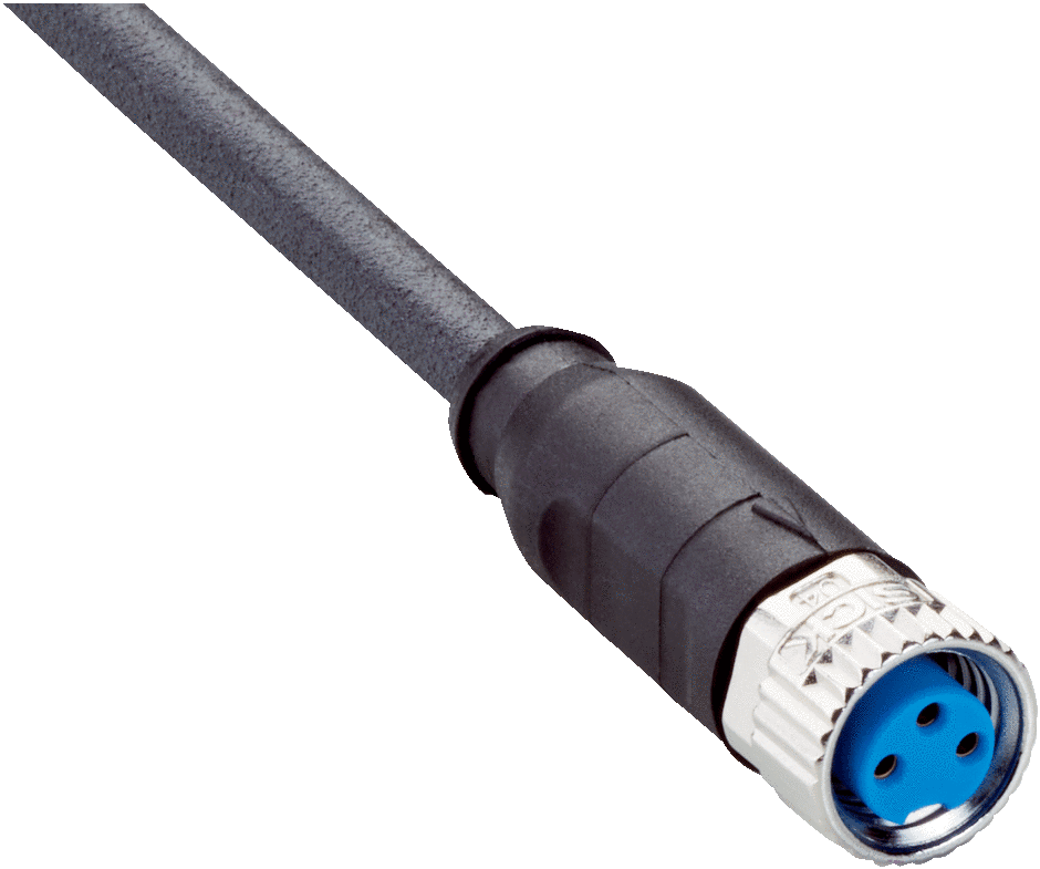 SICK M8 PUR Sensor Lead Cable for zone with oils and lubricants, drag chain operation Sensors SICK - BNR Industrial Automation