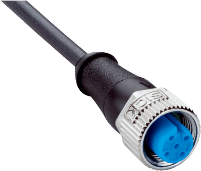 SICK M12 PUR Sensor Lead Cable for zone with oils and lubricants, drag chain operation Sensors SICK - BNR Industrial Automation
